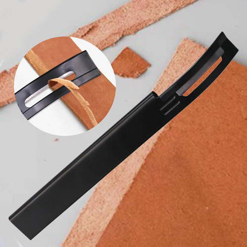 Cuchillo De Corte De Cuero De Acero Inoxidable