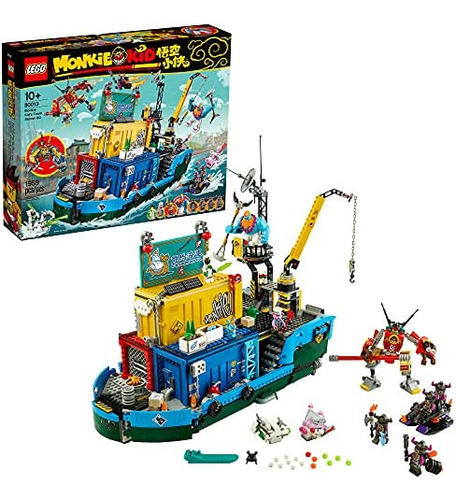 Lego Monkie Kid: Monkie Children's Team Secret Hq 80013