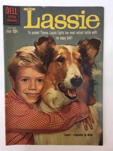 Lassie #50 Comic July-sept 1960 Dell Comics Original Ingles