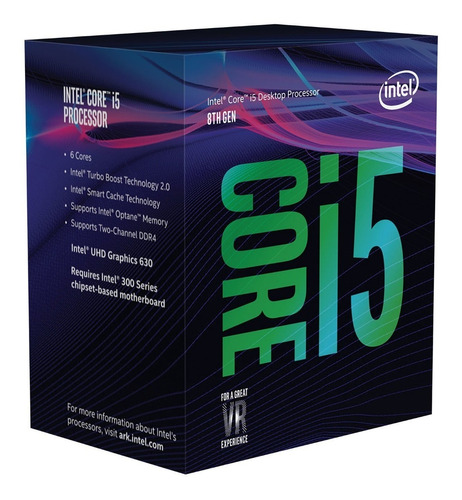 Procesador I5 8400 Core Intel S1151 Box Diginet
