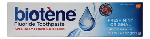 Creme Dental Oral Biotene Fluoridade Toothpaste 121.9g