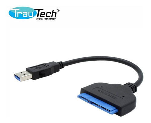 Adaptador Usb 3.0 A Sata Iii Discos Duros De 2.5 Trautech