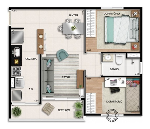 Imagem 10 de 10 de Apartamento À Venda No Bairro Jabaquara - São Paulo/sp - O-2920-9073