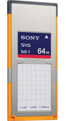 Cartão Sony 64gb Sxs-1 (sbs-64g1a) De 1.2gbps