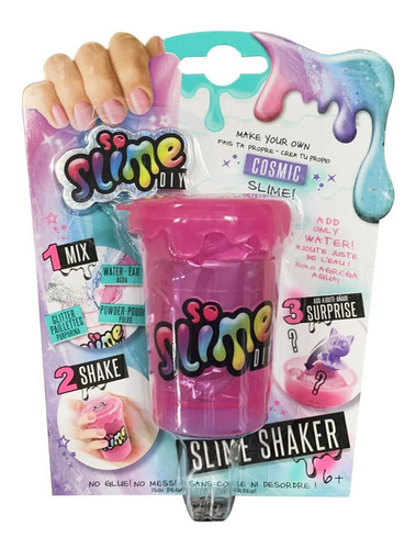 Imagen 1 de 1 de Slime Diy Shaker Neon Rosa