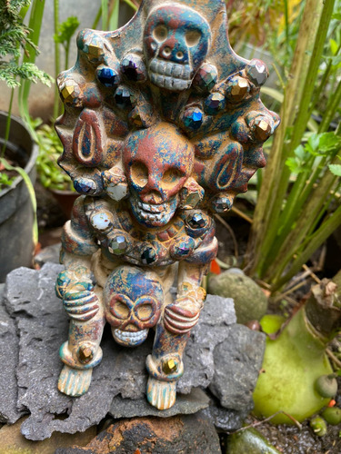 Deidad Mictlantecuhtli Dios Del Inframundo Azteca
