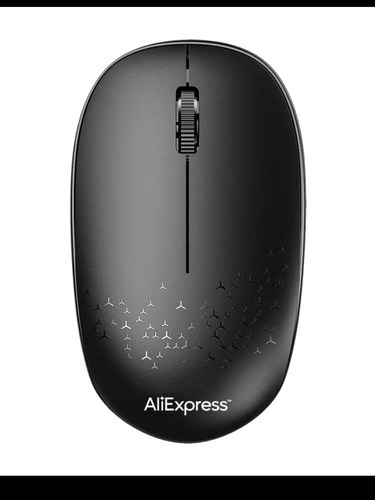 Mouse Qualidade Bluetooth Silencioso Top Pilha Cor Preto