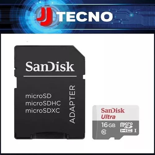 Tarjeta De Memoria Micro SD 32GB 80Mbp/S Con Adpatador SanDisk