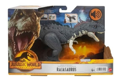 Jurassic World Rajasaurus Ruge Y Ataca