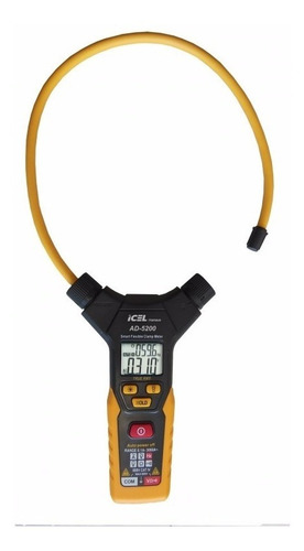 Ad-5200 Alicate Amperímetro Digital Icel Display (lcd) Duplo