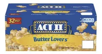 Comprar Palomitas De Mantequilla Act I I Americanas Microondas, 32pz
