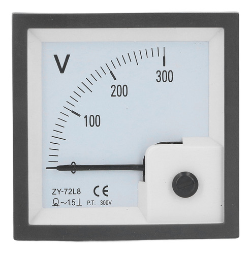 Voltímetro Analógico Needle Volt Panel 0-300v Con Puntero