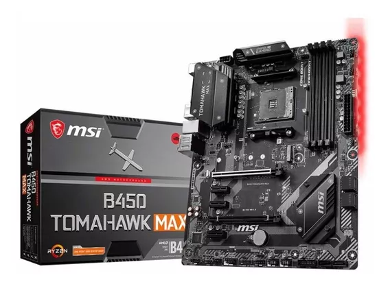 Motherboard Msi B450 Tomahawk Max Socket Am4