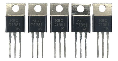 Transistor D1351 / 2sd1351 - Pacote Com 5 Peças