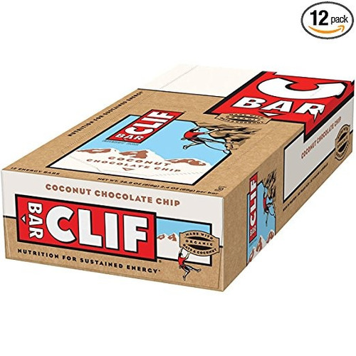 Bares Clifbar Clifbar Clif - 12 Paquete De Coco De Chocolate