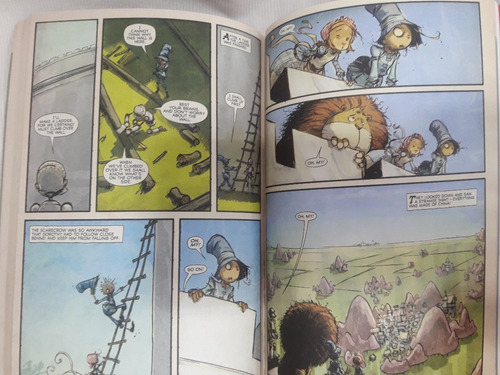 Imagen 5 de 8 de The Wonderful Wizard Of Oz Baum Shanower Ingles Marvel Comic