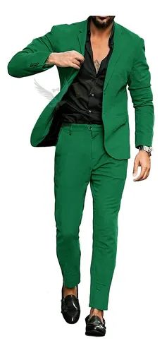 Traje verde online fosforescente hombre