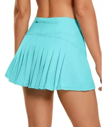 Short Falda Deportiva De Tenis Plisada Gym Golf Yoga