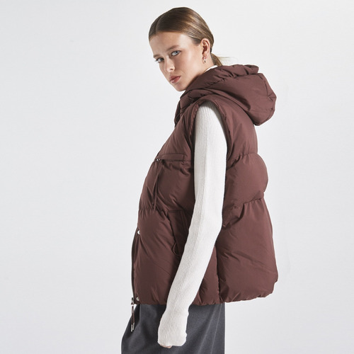 Campera Puffer Harmony Chocolate