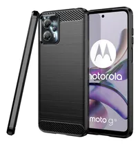 Comprar Funda Tpu Fiber Carbon Antigolpe Para Motorola Moto G13 G23