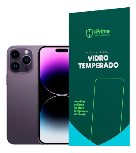 Pelicula Vidro Para iPhone 12/ 12 Pro Protege 3x Mais Hprime