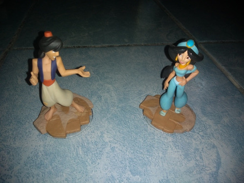 Disney Infinity 2.0 Jasmin Y Aladdin Figuras Interactivas