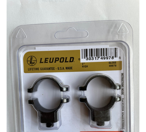 Monturas Anílletas Para Mira Telescópica Leupold Quick Rel