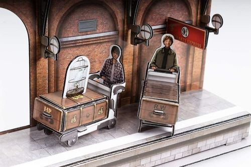 Imagen 4 de 5 de Harry Potter - Expreso De Hogwarts - Puzzle 3d