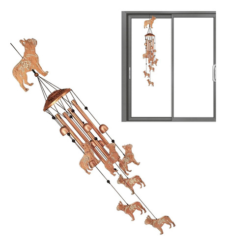 Casa De Viento Del Perro Campanas De Viento De Perro Para El