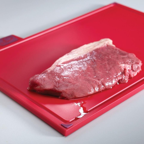 Imagen 4 de 4 de Tabla Picar Grande Cocina Corte 40x60 Cm Varios Colores