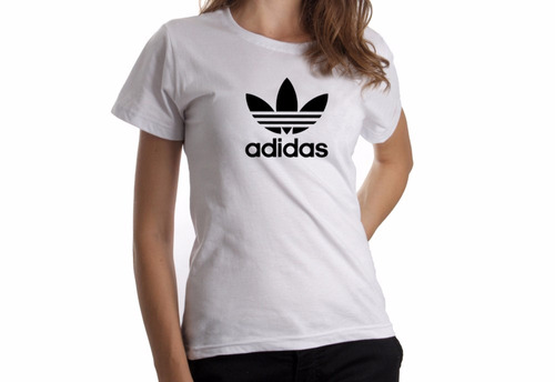 camiseta feminina adidas mercado livre