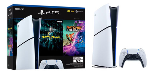 Consola Playstation Ps5 Slim Digital + 2 Juegos