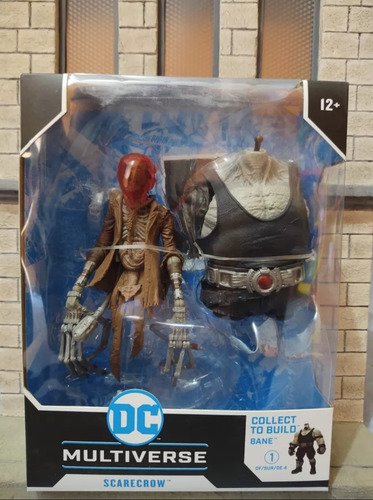 Dc Multiverse Scarecrow Last Knight Earth Serie Bane (Usado)