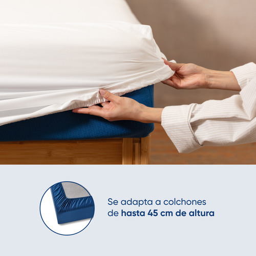 Juego De Sábanas Luuna Algodón Satín, Queen Size