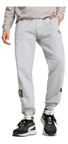 Pantalon Puma Power Tr Cl Gris 62106604