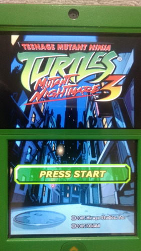 Teenage Mutant Ninja Turtles 3 Mutant Nightmare Para Ds (Usado)