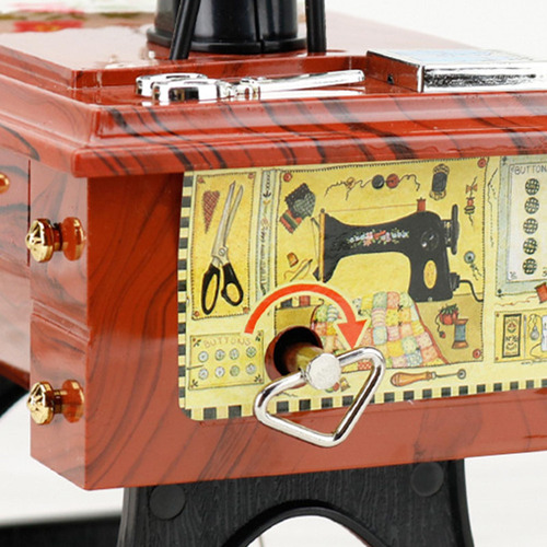 Nuevo Figuras De Caja De Música En Miniatura For Coser