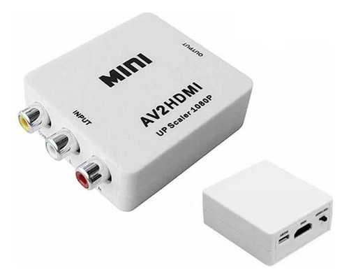 Conversor Aitech Adaptador Rca Av2 A Hdmi 1080p Full Hd