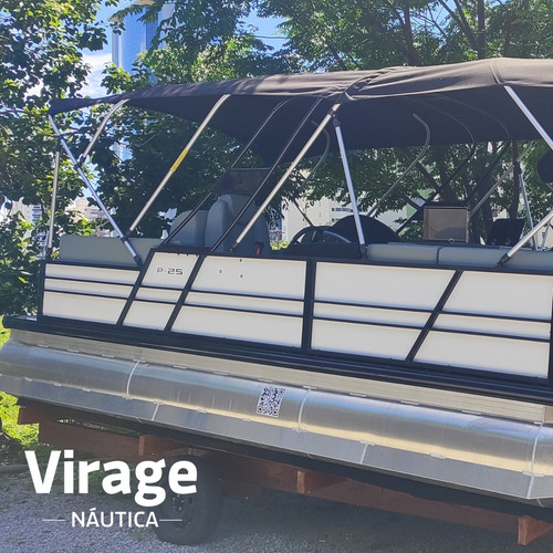Lancha Pontoon P-25 Com Motor F150 4t Yamaha