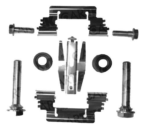 Kit Herrajes De Balatas Gmc Yukon 2000-2001 Denali Tras Ck