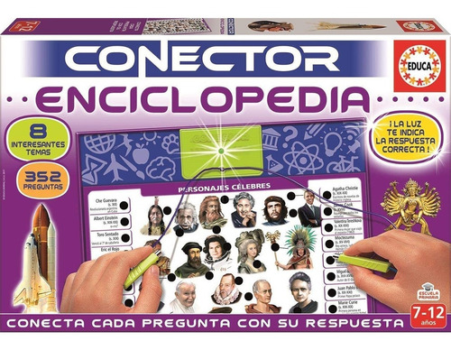 Juego Conector Enciclopedia Educa Infantil Didactico Febo