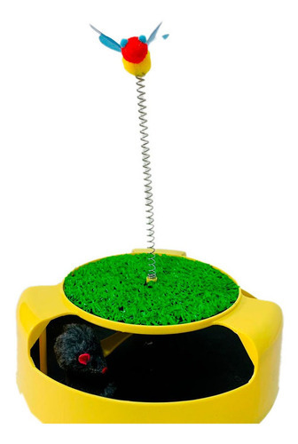 Divertido raspador de ratas con mariposa