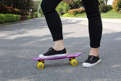 Cyboard 17inchx5inch Mini Monopatín, Mini Tablero Crucero Co