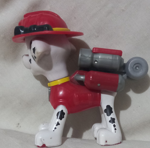 Figura Dino Rescate Y Marshall Paw Patrol, Spin Master (Usado)