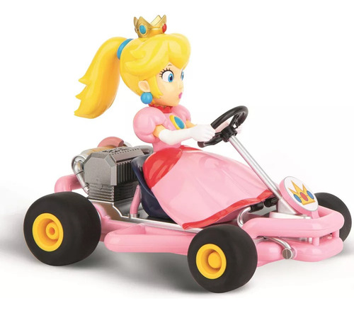 Race Mario Kart Peach com controle remoto Go Kart, cor rosa