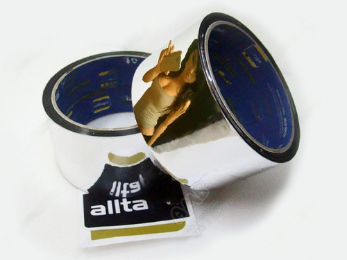 *** Fita Cromada Alltape Original *** ++ Espelhada ++ Brilho