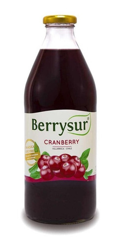 Caja Jugo Cranberry Berrysur 1 Lt. - 8 Unidades