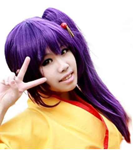 Peluca De Cosplay King Of Otaku Para Gintama Tsu Terakad