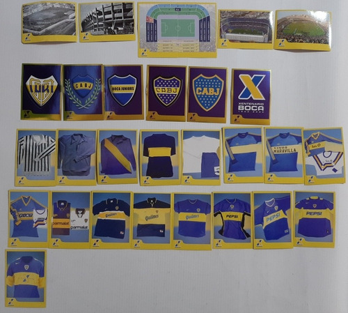 Imagen 5 de 10 de Álbum Boca Xentenario Panini Vacio 190 Figuritas Ro 702