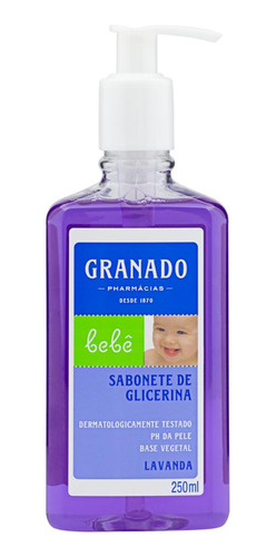 Sabonete Líquido Granado Bebê Lavanda 250ml